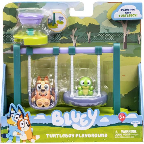 Area giochi - BLUEY - Bingo e Baby Turtle - Mini parco - Altalene incluse