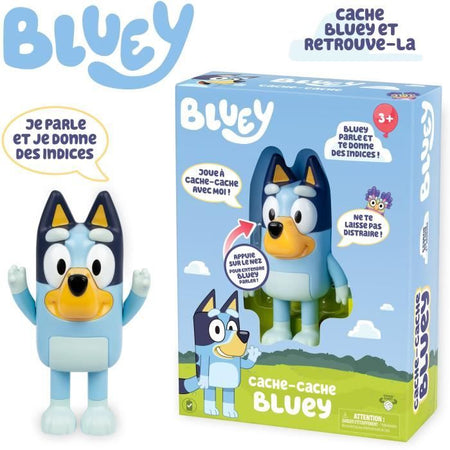 Escondite - Juegos interactivos - BLUEY - 1 figura electrónica - Azul - A partir de 3 aos