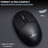 Mouse Wireless - BLUESTORK - Office 25 - PC/MAC - Nero - Connessione 2,4 GHz - Batteria a Lunga Durata