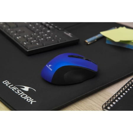 Mouse Wireless - BLUESTORK - OFFICE 75 - Ricaricabile - PC/MAC - Blu