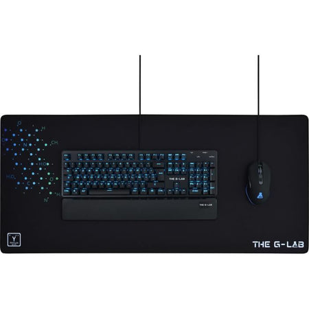 THE G-LAB Mousepad da gioco XXL 900x400x4mm con gomma antiscivolo