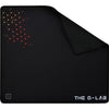 Tappetino per mouse da gioco THE G-LAB L 450x400x4mm con gomma antiscivolo