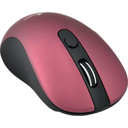 Mouse wireless BLUESTORK - 2,4 Ghz - 6 pulsanti - Prugna metallica