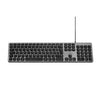 Tastiera cablata - Bluestork - KB Mac - Azerty - Compatibile con Mac - Nero