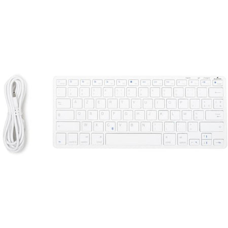 Tastiera TKL - BLUESTORK - Bluetooth ricaricabile per Mac - Bianca