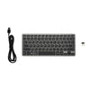 Tastiera TKL - BLUESTORK - Bluetooth + PC 2.4Ghz - Grigia e nera