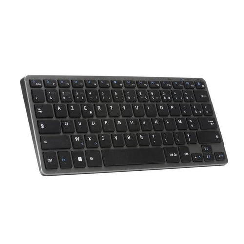 Tastiera TKL - BLUESTORK - Bluetooth + PC 2.4Ghz - Grigia e nera