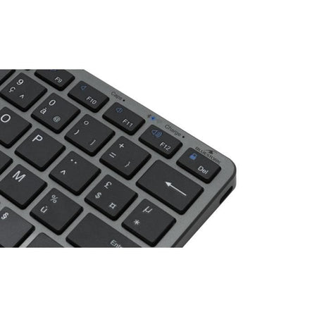 Tastiera TKL - BLUESTORK - Bluetooth + PC 2.4Ghz - Grigia e nera