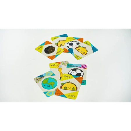 Taco Football Coppa del Mondo Femminile - Gioco di società - BLU ARANCIONE - Velocità e osservazione - Da 8 anni