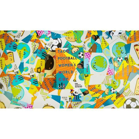 Taco Football Coppa del Mondo Femminile - Gioco di società - BLU ARANCIONE - Velocità e osservazione - Da 8 anni