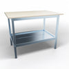 Banco da lavoro per magazzino con struttura metallica cm. 120x80x93h