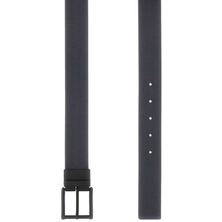 Guess cintura blu reversibile con logo in vera pelle BM7820P5335BLN