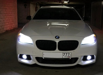 KIT LED D1S LED PER BMW SERIE 5 F10 F11 BIANCO 6000K CANBUS 12000LUMEN COPPIA