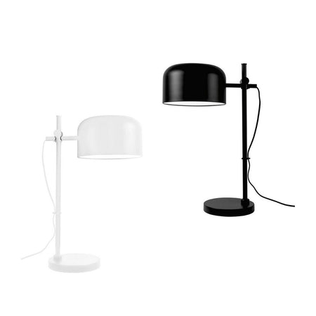 URBAN DESK L - Attacco E27 Max 20W- Cavo Rivestito in Tessuto da 1,8m - Bianco
