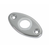 Bocchetta Ottone Cromato Ovale