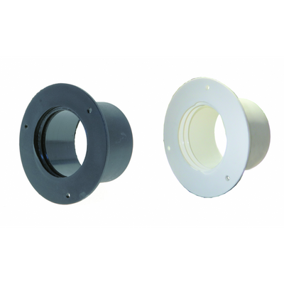 Boccola Bianca Fissaggio Tubo