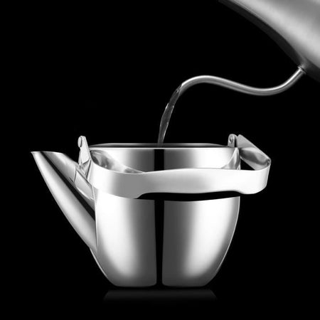 Teiera a pressa francese - BODUM - Columbia - Filtro in acciaio inossidabile - 1,5 l - Opaco