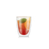 Set 6 bicchieri termici - BODUM - Pilatus - Doppia parete - 0,25 l - Trasparente