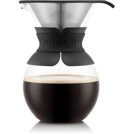 A over - caffettiera bodum, filtro per mesh in acciaio inossidabile permanente, 1,0 L, 8 tazze