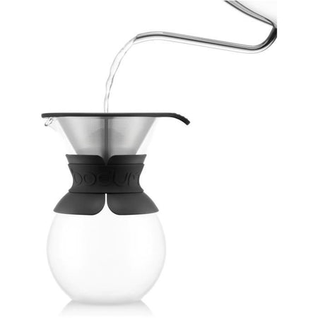 A over - caffettiera bodum, filtro per mesh in acciaio inossidabile permanente, 1,0 L, 8 tazze