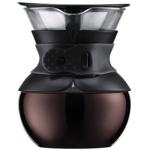 A over - caffettiera bodum, filtro per mesh in acciaio inossidabile permanente, 0,5 L, 4 tazze