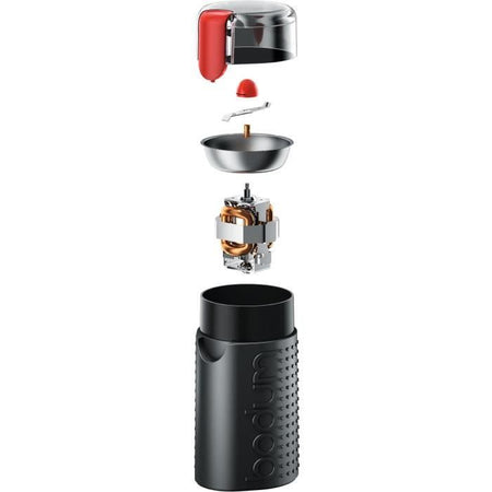 BODUM - Macinacaffè elettrico lamellare, 150 W, opaco