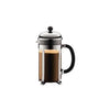 Chambord - Caffettiera per caffè a pistone Bodum, 8 tazze, 1,0 L, acciaio inossidabile