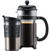 Caffettiera French press - BODUM - JAVA SET - 8 tazze 1,0 l + tazza termica in plastica 0,35 l