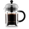 Chambord - Caffettiera per caffè in pistone Bodum, 4 tazze, 0,5 L, acciaio inossidabile