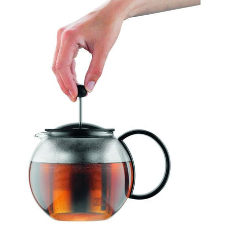 Assam - TheIere A Piston Bodum, copertura in plastica, filtro in acciaio inossidabile, 0,5 L