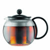 Assam - TheIere A Piston Bodum, copertura in plastica, filtro in acciaio inossidabile, 0,5 L
