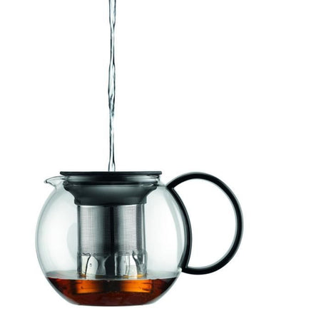 Assam - TheIere A Piston Bodum, copertura in plastica, filtro in acciaio inossidabile, 0,5 L