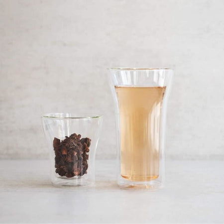 Set 2 bicchieri - BODUM - Assam - Doppia parete - 0,2 l - Trasparente