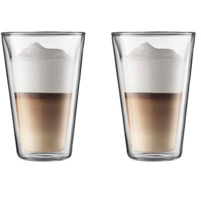 BODUM CANTEEN Set 2 bicchieri a doppia parete 0,4 l Trasparente