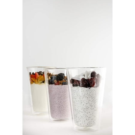 BODUM CANTEEN Set 2 bicchieri a doppia parete 0,4 l Trasparente
