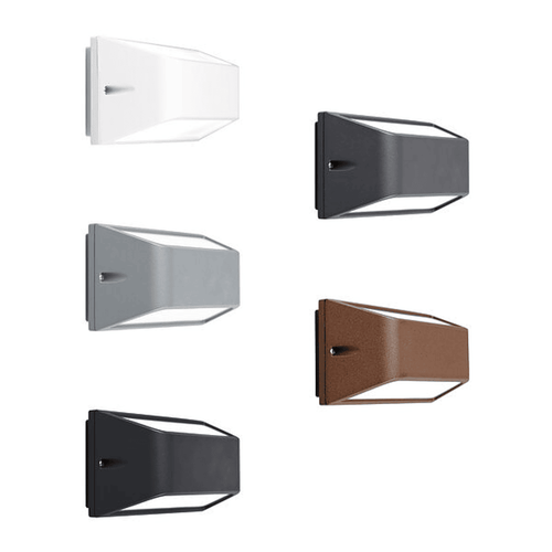 Applique IP54 - Attacco E27 - Nero