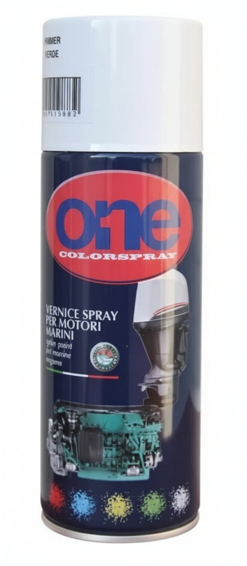 Bomboletta Vernice Spray Motore Primer Verde