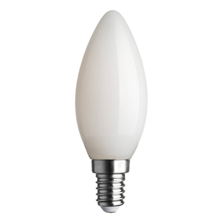 Lampadina LED Oliva a Filamento Frost Dimmerabile - 4,5W E14 2700K - 470lm