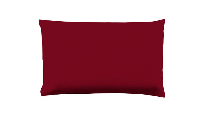 Set copripiumino federe letto parure copripiumino in cotone made in Italy BORDEAUX