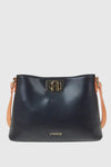 Borsa a spalla in ecopelle | Verde Fashion