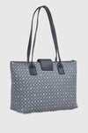 Borsa a spalla in ecopelle stampa mosaico | Verde Fashion