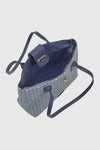 Borsa a spalla in ecopelle stampa mosaico | Verde Fashion