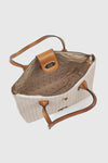 Borsa a spalla in ecopelle stampa mosaico | Verde Fashion