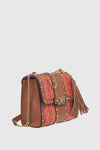 Borsa a tracolla con patta | Verde Fashion