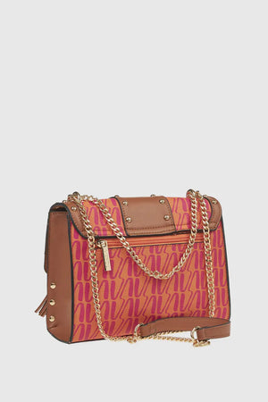 Borsa a tracolla con patta | Verde Fashion
