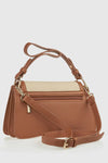 Borsa a spalla in ecopelle con tracolla | Verde Fashion