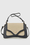 Borsa a spalla in ecopelle con tracolla | Verde Fashion