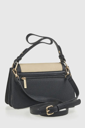 Borsa a spalla in ecopelle con tracolla | Verde Fashion