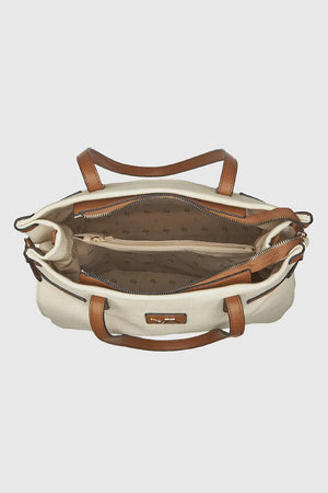 Borsa a spalla in ecopelle con tracolla | Verde Fashion