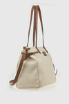 Borsa a spalla in ecopelle con tracolla | Verde Fashion